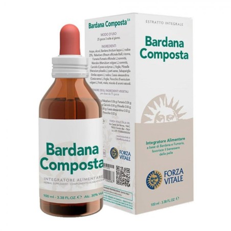 Forza Vitale Ecosol Bardana composta gocce 100 ml Forza Vitale Ecosol Bardana composta gocce 100 ml