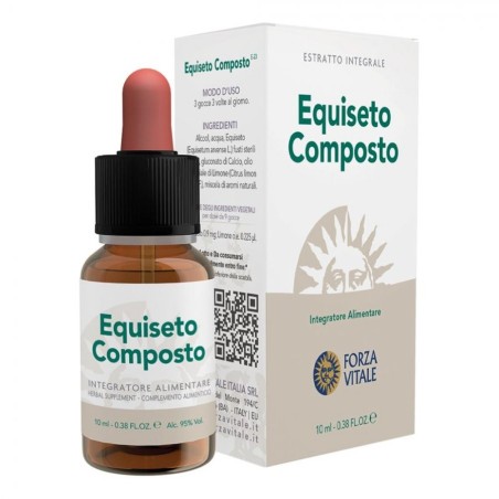 Forza Vitale Ecosol Equiseto composto gocce 10 ml Forza Vitale Ecosol Equiseto composto gocce 10 ml