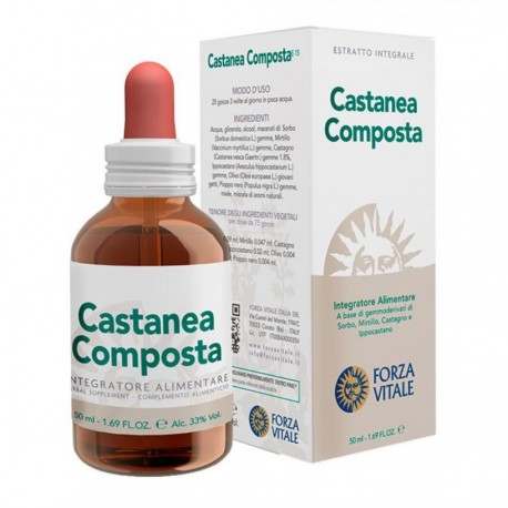 Forza Vitale Ecosol Castanea composta gocce 50 ml