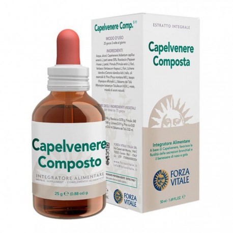 Forza Vitale Ecosol Capelvenere composto gocce 50 ml