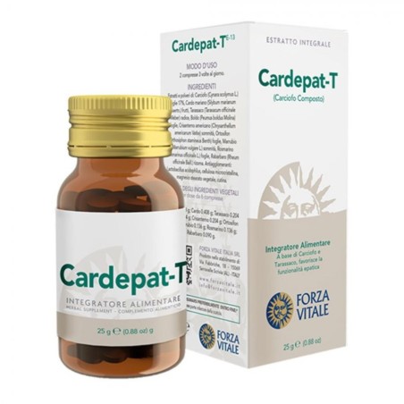 Forza Vitale Ecosol Cardepat-T Carciofo composto 60 compresse Forza Vitale Ecosol Cardepat-T Carciofo composto 60 compresse