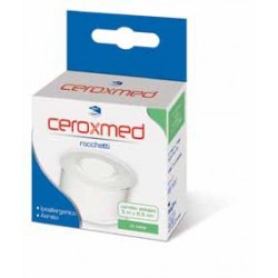 Ceroxmed Cerotto adesivo aerato ipoallergenico bianco 500 x 2,5 cm 1 pezzo