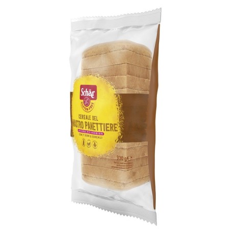 Schar Cereale Del Mastro Panettiere pane con cereali senza glutine e lattosio 330 g Schar Cereale Del Mastro Panettiere pane con cereali senza glutine e lattosio 330 g