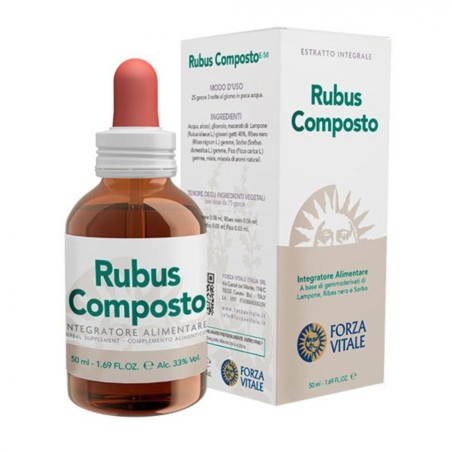 Forza Vitale Ecosol Rubus composto gocce 50 ml Forza Vitale Ecosol Rubus composto gocce 50 ml