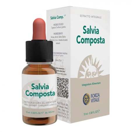 Forza Vitale Ecosol Salvia composta gocce 50 ml Forza Vitale Ecosol Salvia composta gocce 50 ml