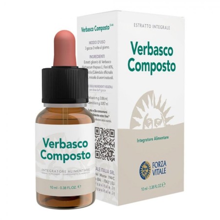 Forza Vitale Ecosol Verbasco composto gocce 10 ml Forza Vitale Ecosol Verbasco composto gocce 10 ml
