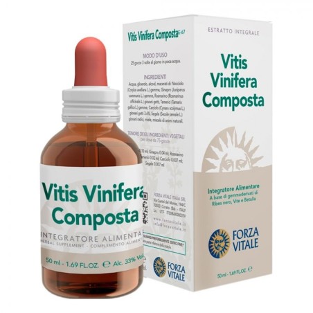 Forza Vitale Ecosol Vitis Vinifera composta 50 ml Forza Vitale Ecosol Vitis Vinifera composta 50 ml