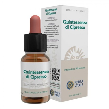 Forza Vitale Ecosol Quintessenza di cipresso gocce 10 ml Forza Vitale Ecosol Quintessenza di cipresso gocce 10 ml