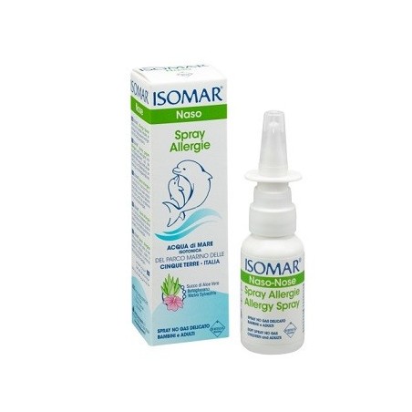 Isomar Naso Spray Allergie Lenitivo e idratante delle vie respiratorie irritate 30 ml Isomar Naso Spray Allergie Lenitivo e idratante delle vie respiratorie irritate 30 ml