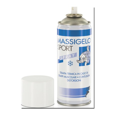 Massigen Massigelo Sport Spray freddo per strappi contusioni distorsioni 400 ml