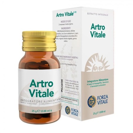 Forza Vitale Ecosol Artro Vitale 60 compresse per le articolazioni Forza Vitale Ecosol Artro Vitale 60 compresse per le articolazioni