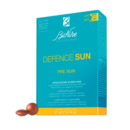 BioNike Defence Sun Integratore alimentare per l'abbronzatura 30 capsule