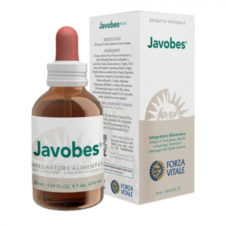 Forza Vitale Ecosol Javobes gocce 50 ml - Integratore per il controllo del peso corporeo Forza Vitale Ecosol Javobes gocce 50 ml - Integratore per il controllo del peso corporeo