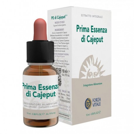 Forza Vitale Ecosol Prima Essenza di Cajeput gocce 10 ml