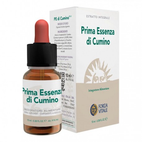 Forza Vitale Ecosol Prima Essenza di Cumino gocce 10 ml