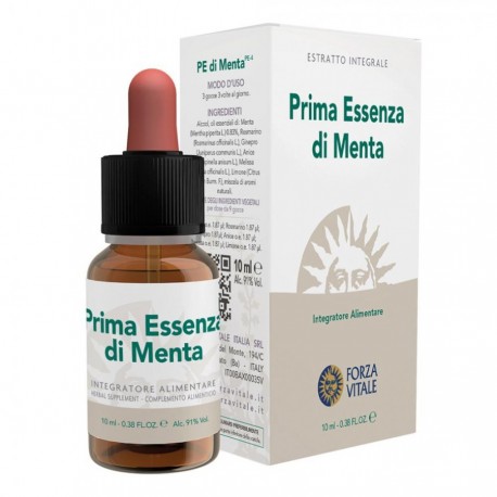 Forza Vitale Ecosol Prima Essenza di Menta gocce 10 ml