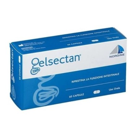 Norgine Gelsectan integratore per funzione intestinale in caso di colon irritabile 15 capsule Norgine Gelsectan integratore per funzione intestinale in caso di colon irritabile 15 capsule
