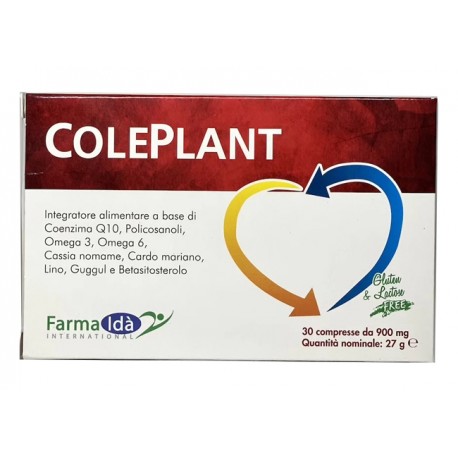 Coleplant integratore per il benessere cardiaco 30 compresse