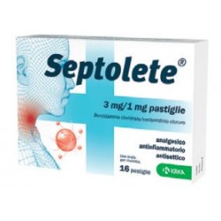 Septolete Aroma Eucalipto 3 mg/1 mg 16 pastiglie
