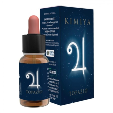 Forza Vitale Kimiya Topazio gocce 10 ml Forza Vitale Kimiya Topazio gocce 10 ml