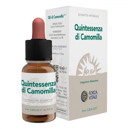 Forza Vitale Ecosol Quintessenza di Camomilla gocce 10 ml Forza Vitale Ecosol Quintessenza di Camomilla gocce 10 ml