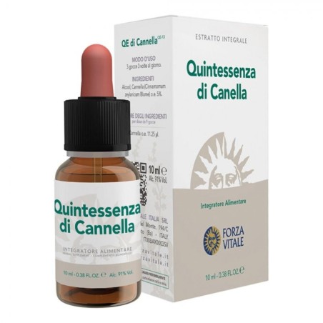 Forza Vitale Ecosol Quintessenza di Cannella gocce 10 ml Forza Vitale Ecosol Quintessenza di Cannella gocce 10 ml