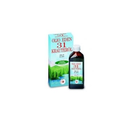 Gricar Olio Eden 31 Erbe per massaggi tonici e rinfrescanti 100 ml Gricar Olio Eden 31 Erbe per massaggi tonici e rinfrescanti 100 ml
