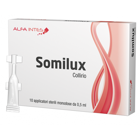 Somilux Collirio Lubrificante 10 applicatori sterili monodose da 0,5 ml