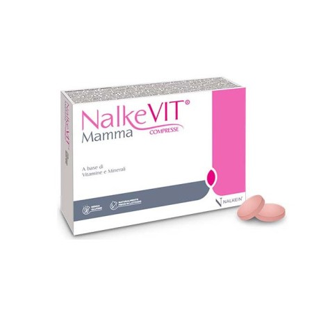 Nalkevit Mamma integratore di vitamine e minerali per gravidanza 30 compresse Nalkevit Mamma integratore di vitamine e minerali per gravidanza 30 compresse