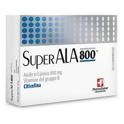 SuperALA 800 integratore neuroprotettivo e antiossidante 20 compresse