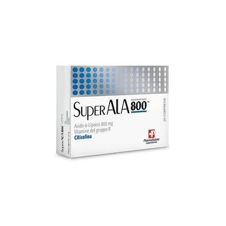 SuperALA 800 integratore neuroprotettivo e antiossidante 20 compresse SuperALA 800 integratore neuroprotettivo e antiossidante 20 compresse