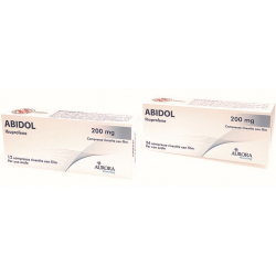 Abidol 200 mg 24 compresse rivestite con film