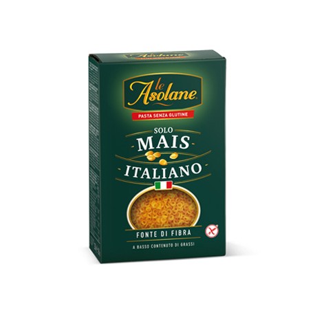 Molino Di Ferro Le Asolane Anellini pasta senza glutine formulata per celiaci 250 g