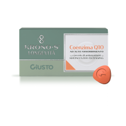 Giusto Kronos Coenzima Q10 - Integratore anti ossidante 20 compresse