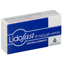 Lidofast Gel Uretrale 2,5% 15g