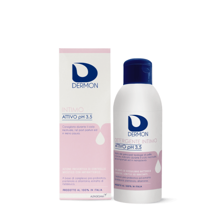 Dermon Intimo Attivo detergente quotidiano rinfrescante idratante 250 ml Dermon Intimo Attivo detergente quotidiano rinfrescante idratante 250 ml