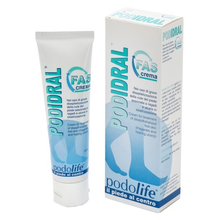 Podidral Fas Crema emolliente e riepitelizzante per ragadi e ulcere del piede 100 ml Podidral Fas Crema emolliente e riepitelizzante per ragadi e ulcere del piede 100 ml