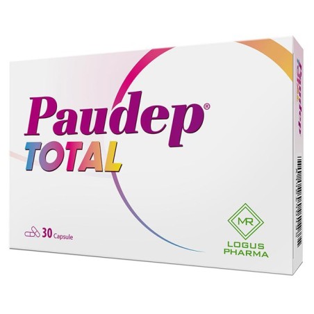 Paudep Total integratore per contrastare i disturbi della menopausa 30 capsule Paudep Total integratore per contrastare i disturbi della menopausa 30 capsule