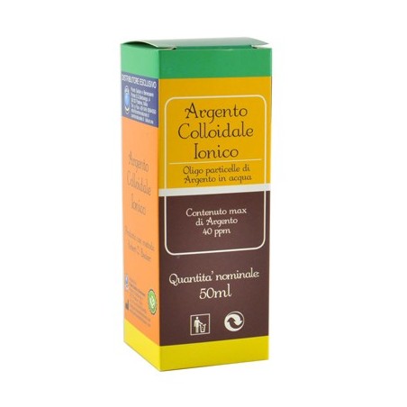 Argento Colloidale Ionico con funzione antibatterica 50 ml Argento Colloidale Ionico con funzione antibatterica 50 ml