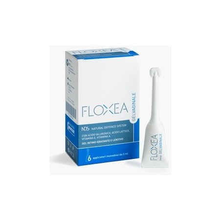 Floxea Gel Vaginale prevenzione e trattamento della secchezza vaginale 6 applicatori monodose 5 ml Floxea Gel Vaginale prevenzione e trattamento della secchezza vaginale 6 applicatori monodose 5 ml