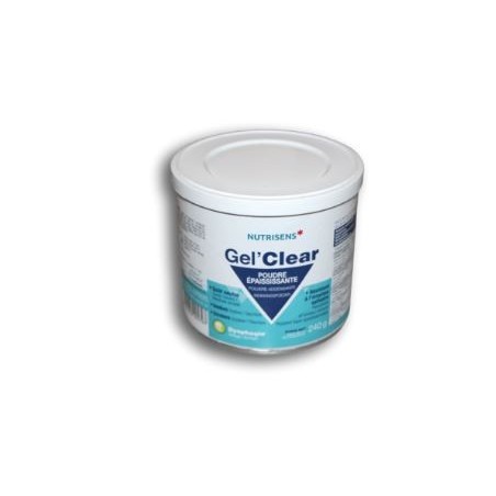 Nutrisens Gel'Clear Addensante istantaneo in polvere per acque gelificate 240 g Nutrisens Gel'Clear Addensante istantaneo in polvere per acque gelificate 240 g