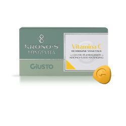 Giusto Kronos Vitamina C - Integratore antiossidante e per le difese immunitarie 30 compresse