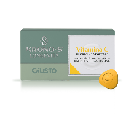 Giusto Kronos Vitamina C - Integratore antiossidante e per le difese immunitarie 30 compresse Giusto Kronos Vitamina C - Integratore antiossidante e per le difese immunitarie 30 compresse