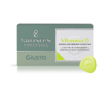 Giusto Kronos Vitamina D - Integratore alimentare 30 compresse Giusto Kronos Vitamina D - Integratore alimentare 30 compresse