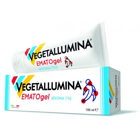 Vegetallumina Ematogel Escina 1% crema per dolori articolari 100 ml