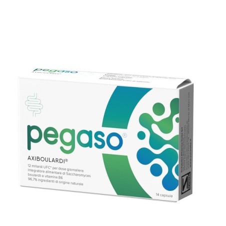 Pegaso Axiboulardi integratore di Saccharomyces boulardii e vitamina B6 14 capsule Pegaso Axiboulardi integratore di Saccharomyces boulardii e vitamina B6 14 capsule