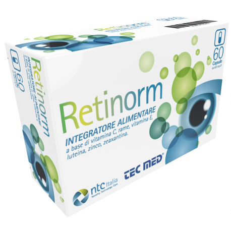 Retinorm integratore per la capacità visiva 60 capsule sa 600 mg
