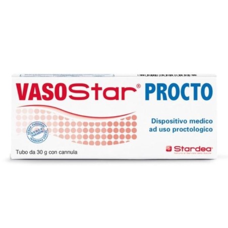 Stardea Vasostar Procto Crema proctologica per emorroidi 30 g Stardea Vasostar Procto Crema proctologica per emorroidi 30 g