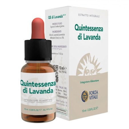 Forza Vitale Ecosol Quintessenza di lavanda gocce 10 ml Forza Vitale Ecosol Quintessenza di lavanda gocce 10 ml