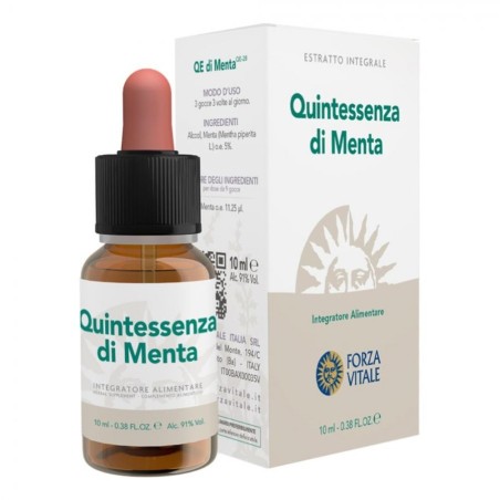 Forza Vitale Ecosol Quintessenza di menta gocce 10 ml Forza Vitale Ecosol Quintessenza di menta gocce 10 ml